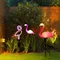2025Solar Flamingo lumière LED cour extérieure lampe jardin lumière étanche piquet lumière voie décor solaire Patio sol lanterne