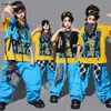 Hip Hop Jungen Cooles T-shirt Weste Cago Hosen Kleidung Sets Mädchen Street Dance Shorts Kinder Jazz Kostüme Kinder K-pop Streetwear