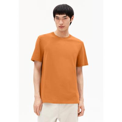 MAARKOS | Heavyweight T-Shirt aus recyceltem Baumwoll Mix - orange (S) Image