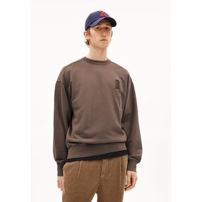 ICONIC Å EMAAL GMT DYE | Sweatshirt aus Bio-Baumwolle - braun (S) Image