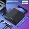 7 in 1 USB 3.0 Tipo C TF SD Masterizzatore DVD esterno CD DVD RW Unità ottiche Tipo vassoio Lettore registratore per PC portatile Notebook