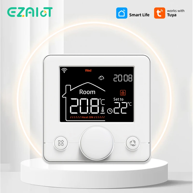 EZAIOT WiFi Tuya Smart Thermostat Elektrische Heizung Wasser Gas Kessel Temperatur Controller funktioniert mit Google Home Alexa Alice Image