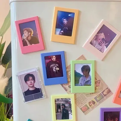 Magnetic Picture Frames 5/9/10/20/50 Pack 3 Inch Fridge Photo Frame for Fujifilm Instax Mini 12 40 99 SE Evo Liplay Film Papers