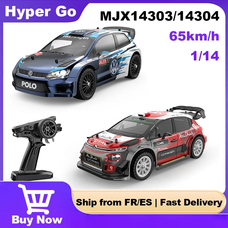 HYPER GO MJX 14303 14304 65 km/h Bürstenlosen 1/14 RC Auto 4WD 2,4G Fernbedienung Auto High Speed Off-road Racing Auto Hobby RC Spielzeug