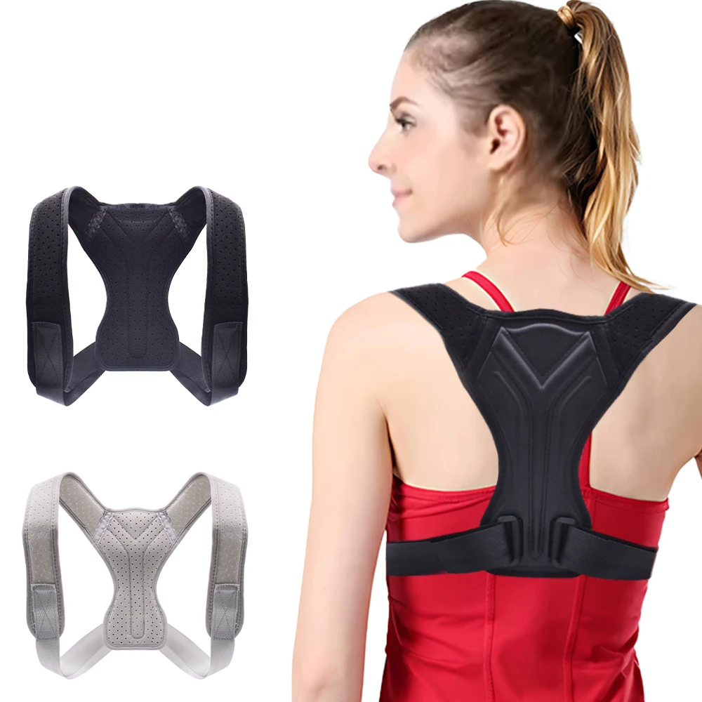 Atmungsaktiver Anti-Buckel-Korrekturgürtel, sitzender unsichtbarer Korrekturgürtel, Rückenhaltung, Skoliose, hohe niedrige Schulter Image