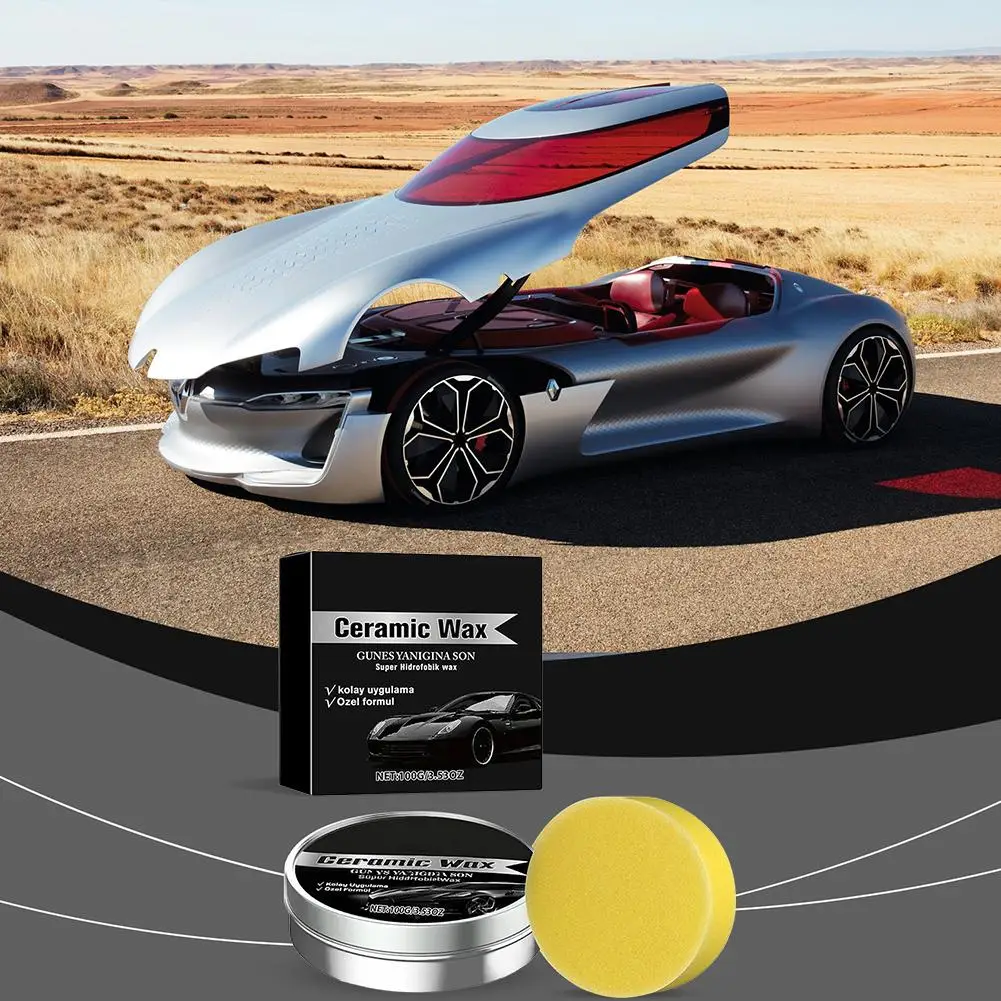 1/3/5Set Auto Kratzer Reparatur Wachs Titan Keramik Wachs Creme Professionelle Auto Wachs Beschichtung Mittel Schnelle carwash Auto Wachs Auto Pflege Image