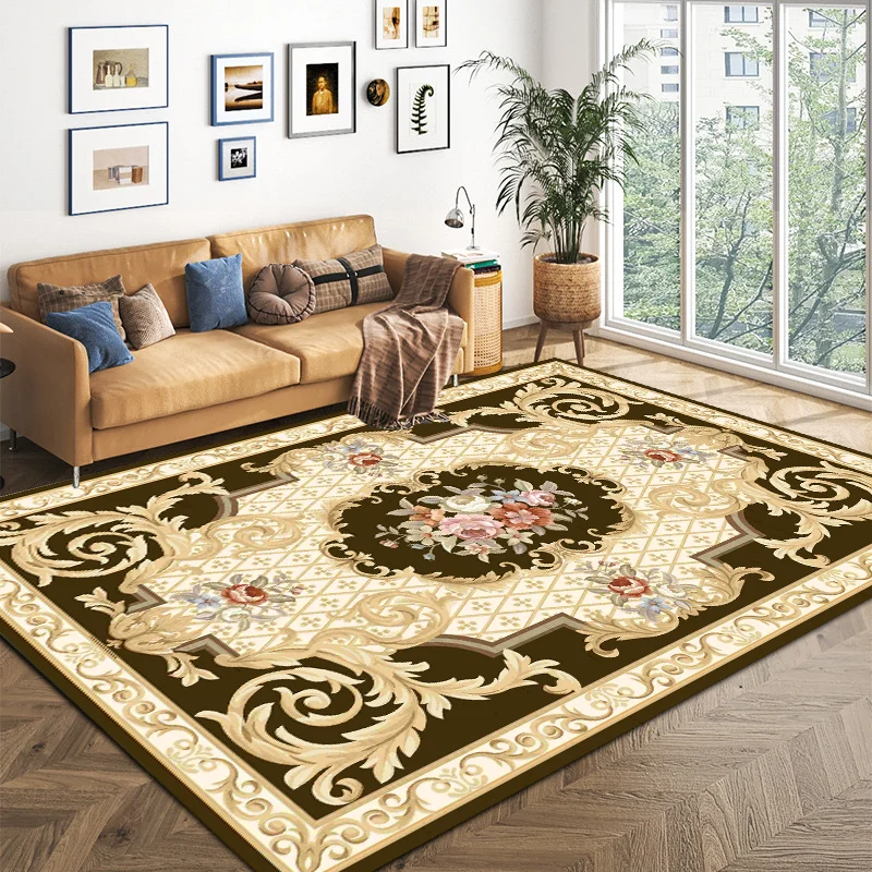 VVIKAMA Vintage-Schlaufenflor im böhmischen Stil, maschinenwaschbar, rutschfest, für Schlafzimmer, Teppiche für den Innenbereich, Wohnzimmerteppiche, Heimdekoration Image