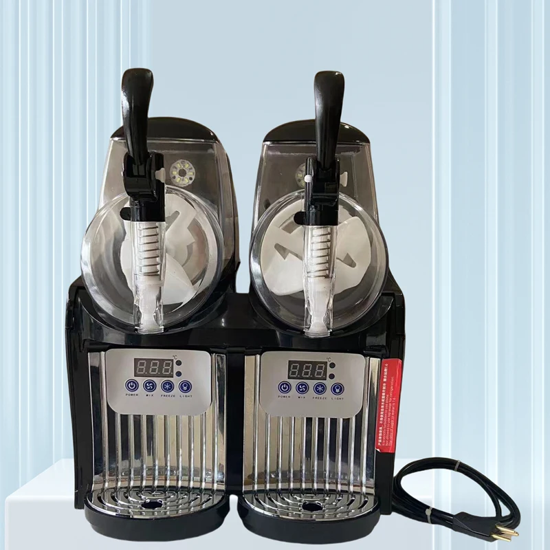 Including Tariffs Commercial 4L 2Tanks Slush Ice Making Machine/frozen Drink Machine Margarita Slush