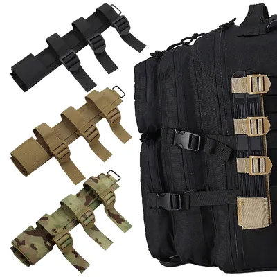 Tactical Molle Knife Pouch EDC Tool Carrier Sheath Holder Backpack Attachment For Outdoor Camping Hunting Backpack Accessories