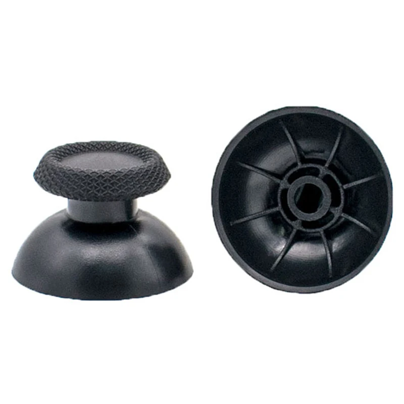 PS5-Gamepads-Joystick-Kappen, DualSense Gamepad-Griffknopf-Schutzkappen, schwarze PS5/PS4/PS3/Xbox 360-Joystick-Kappen