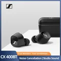 Auricolari True Wireless Sennheiser CX400BT, cuffie audio HiFi stereo, auricolari con isolamento acustico, controllo touch, ricarica rapida