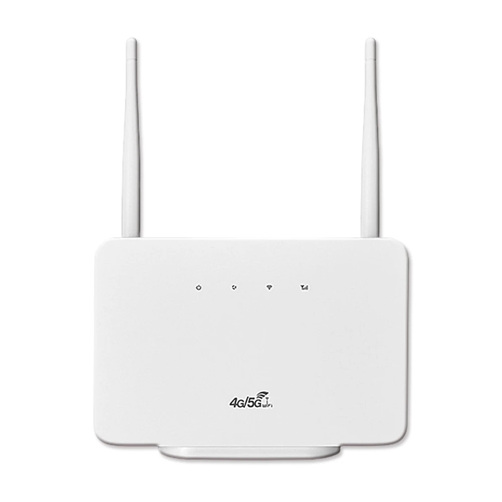 4G LTE CPE Router Modem Externe Antenne 4G Router Drahtloses Modem mit SIM-Kartensteckplatz EU-Stecker für Heimreisen Arbeit