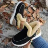 Frauen Stiefel Schnee Casual Frauen Schuhe Plattform Frau Schuhe Leichte Stiefeletten Plüsch frauen Winter Schuhe Botas Mujer