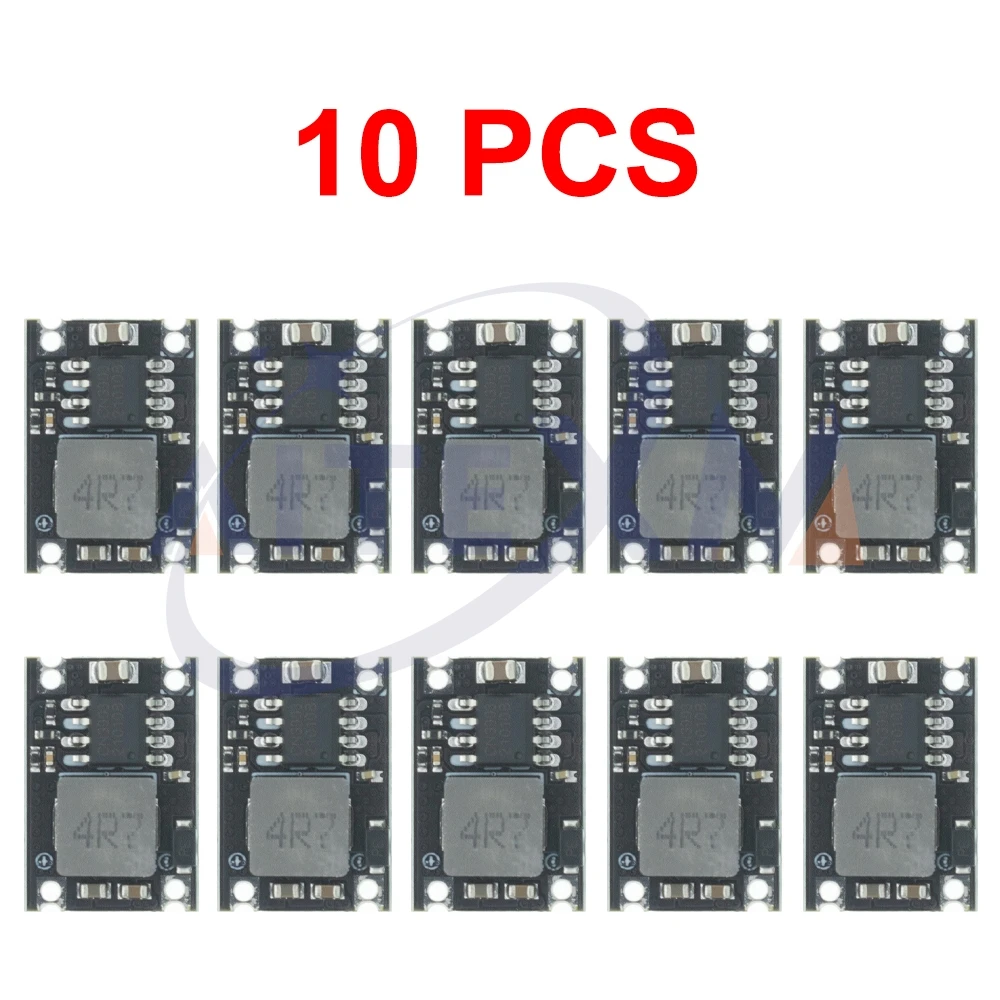 10PCS 3A Mini DC-DC Buck Step Down Converter Board Modul 5V-30V zu 3,3V 5V DC DC Spannung Regler PCB Board Power Buck Modul Image