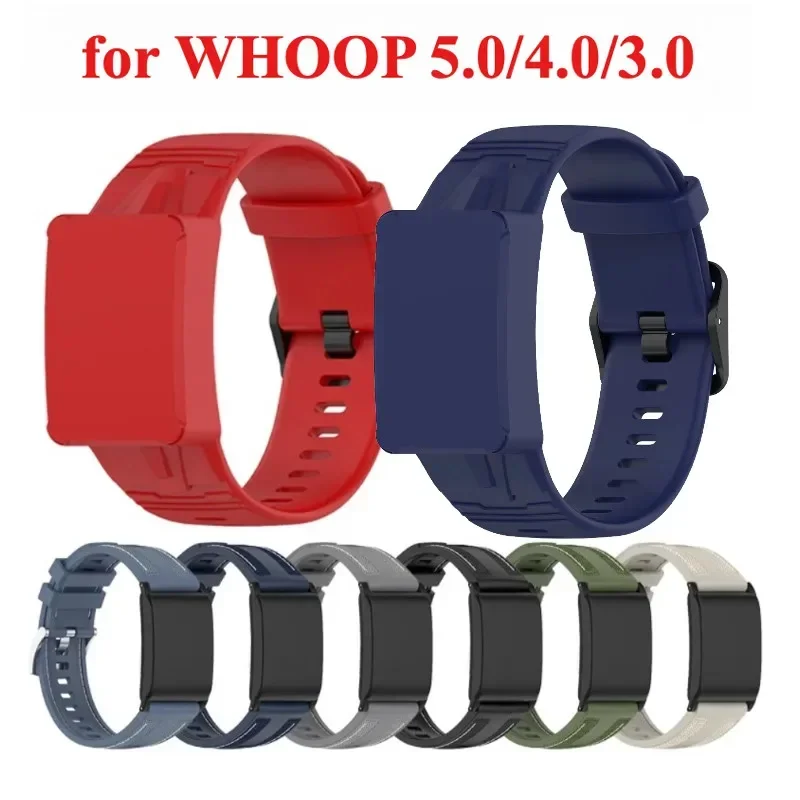 Silikonarmband für WHOOP 5.0 Band WHOOP 4.0 3.0, verstellbares, atmungsaktives Fitnessarmband Image