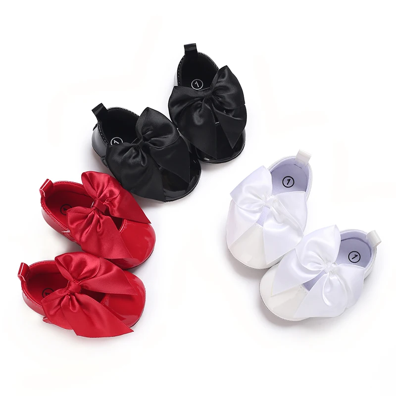 Modische und vielseitige flache Mary Jane-Schuhe, bequeme Babyschuhe für 0–18 Monate, Prinzessinnenschuhe für die Geburtstagsfeier