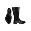 Tom Tailor Damen Stiefel, Gr. 40, schwarz, Kunstleder