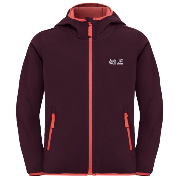 Jack Wolfskin - Kid's Fourwinds Jacket - Softshelljacke Gr 176 lila