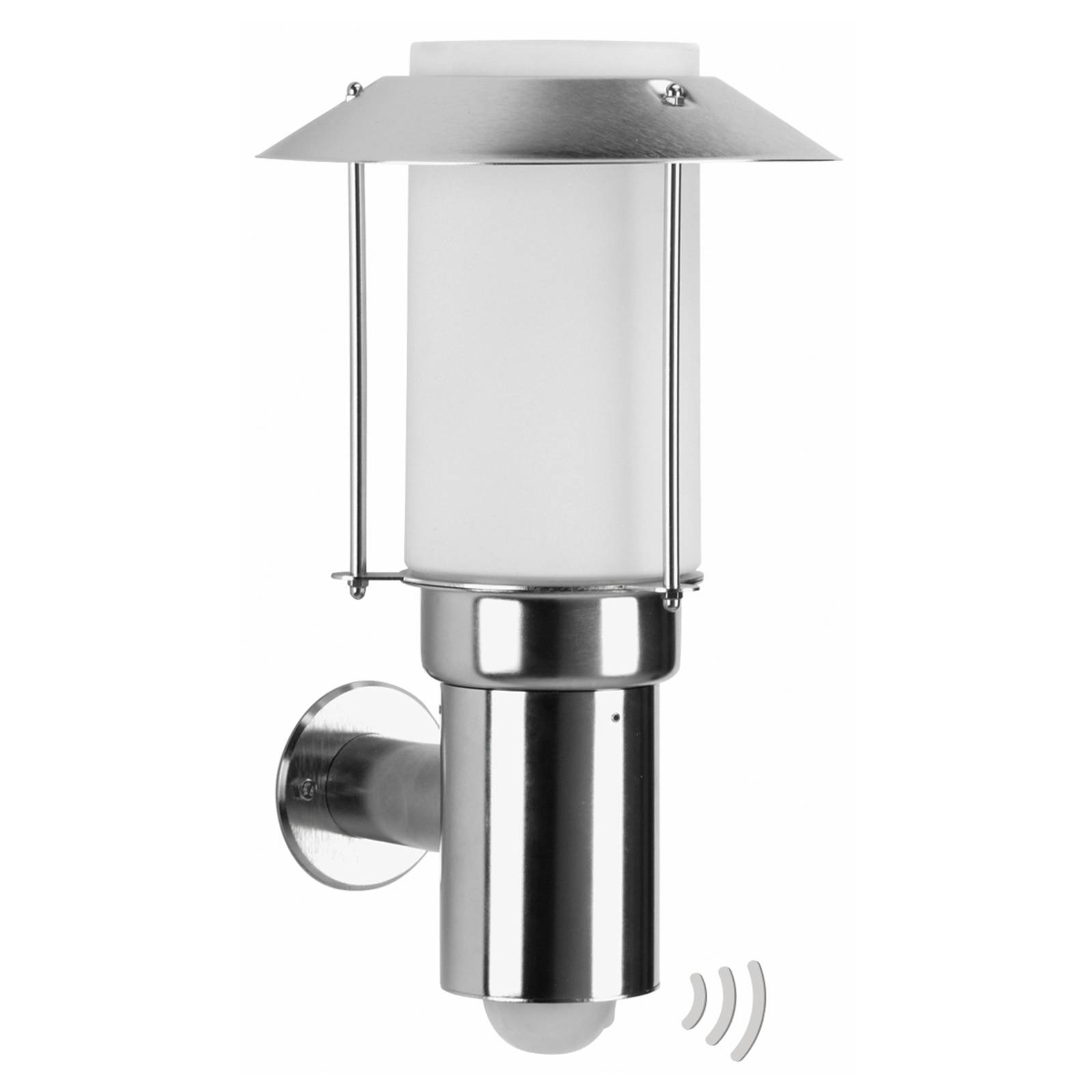 Albert Leuchten Outdoor Wall Light TEA, Alu / grey / zinc, Stainless steel, Modern, Outdoor Wall Light