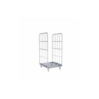 Oswald Transportgeräte Rollbehälter 2-seitig, Nutzhöhe 1.640 mm, Rollplatte aus Metall, 724 x 815 x 1.830 mm, 500 kg Image