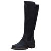 Stiefel GABOR "Gabor Stiefel Veloursleder", Damen, Gr. 41, pazifik, Veloursleder, casual, Schuhe