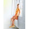 Slipper ANDREA CONTI, Damen, Gr. 38, gelb, Glattleder, Leder, modisch, Schuhe