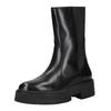 Stiefel GEOX "Geox Stiefel Leder/Textil", Damen, Gr. 40, schwarz, Leder, Textil, casual, Schuhe