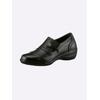 Slipper CLASSIC BASICS, Damen, Gr. 36, schwarz, Leder, Glattleder, Rindsleder, Basic, Schuhe Slipper