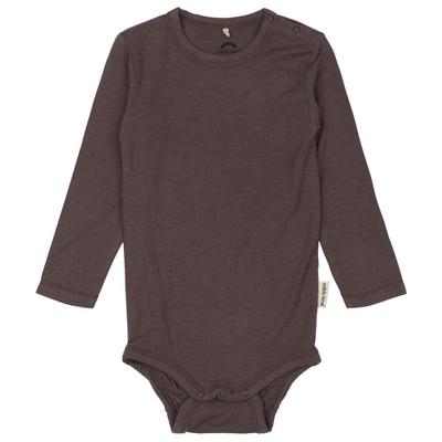 Mikk-Line - Kid's Wool/Bamboo L/S Body - Merinounterwäsche Gr 92 braun Image
