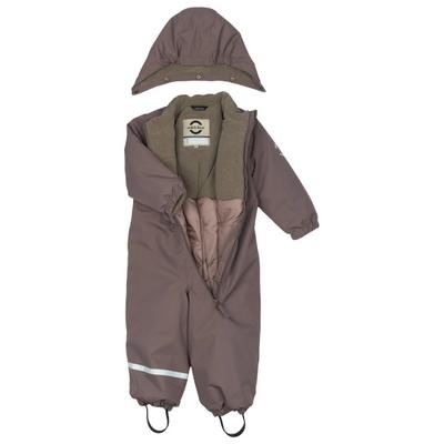Mikk-Line - Kid's Snow Suit Solid - Overall Gr 104 braun/grau Image
