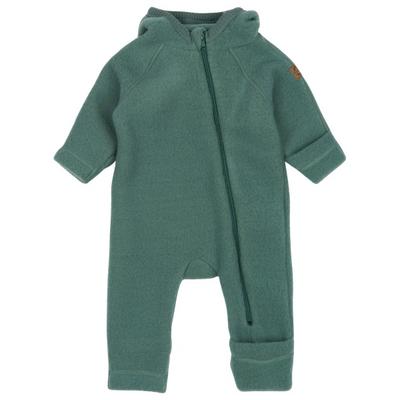Mikk-Line - Wool Baby Suit with Ears - Overall Gr 62 oliv Image