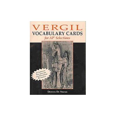 Vergil Vocabulary Cards for Ap Selections by Dennis De Young (Cards - Bolchazy Carducci Pub)