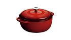 Lodge EC4D43 Color Enamel 4-quart Dutch Oven Island Spice Red