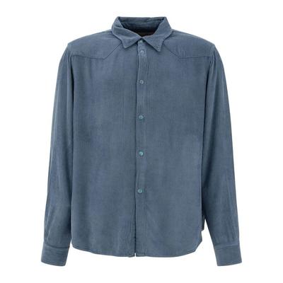 Corduroy Button-Down Casual Shirt
