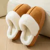 Fuzzy Fur Damen Hausschuhe Indoor Winter Luxus Designer Frau Schuhe Hause Flache Beiläufige Elegante Plattform Schuhe Weiche Sohle Trend