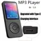 Lecteur MP3 Portable 1.8 pouces écran couleur Walkmen HIFI Bluetooth Compatible livres électroniques enregistrement sport MP4 FM Radio lecteur de musique
