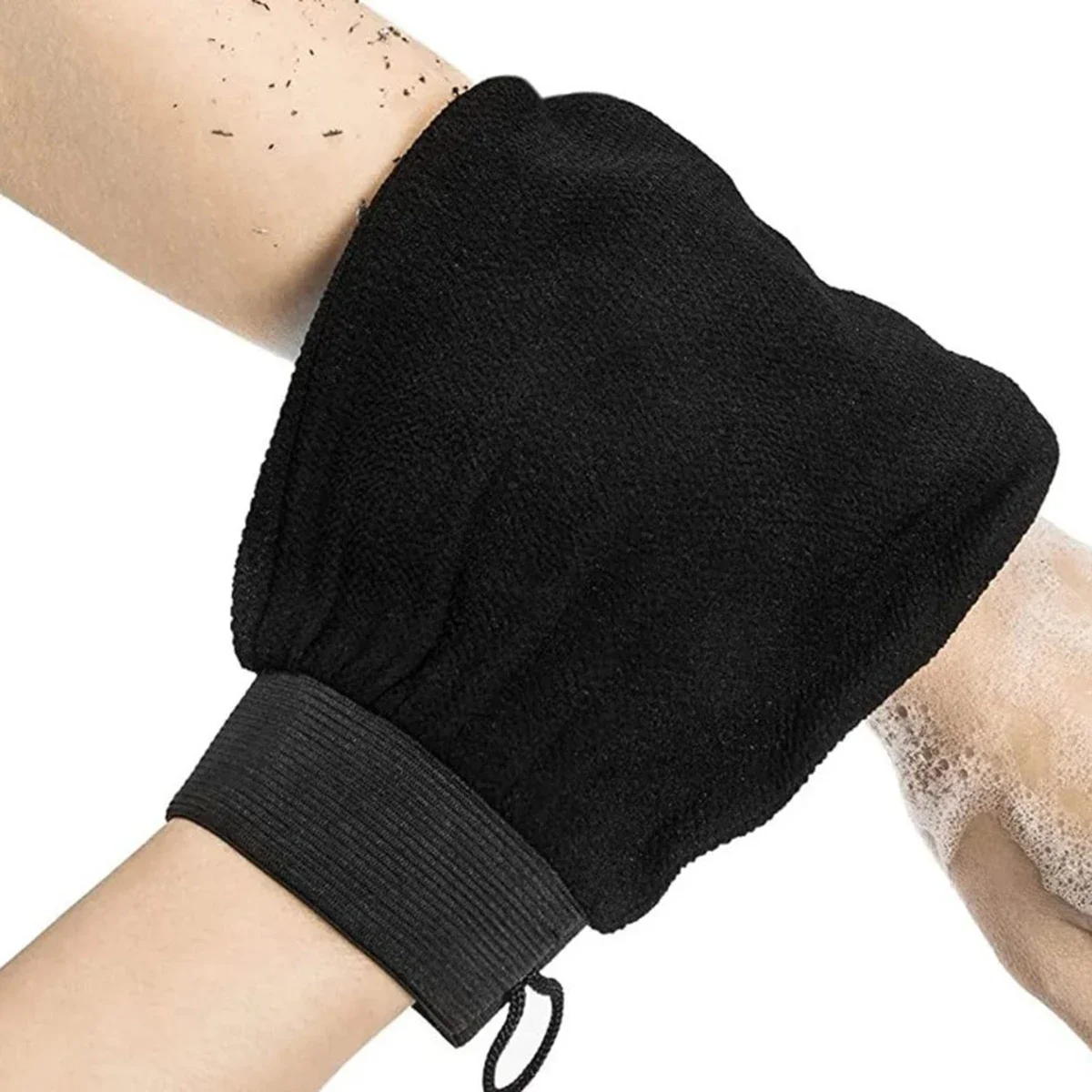 1 Stück Peeling-Handschuh, Peeling-Körperwäscher für Duschbad, Körperpeeling-Handschuhe für abgestorbene Hautentferner Image