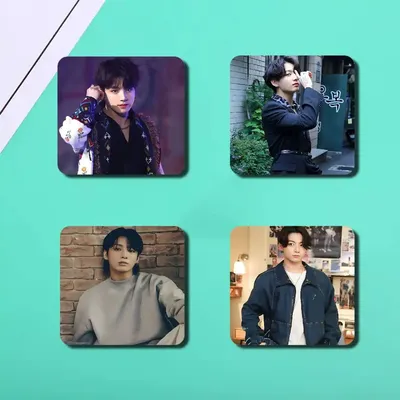K-pop Singer J-Jungkook Fridge Magnets Fridge Magnets Creative Decorative Memo Pads Home Multi-Purpose
