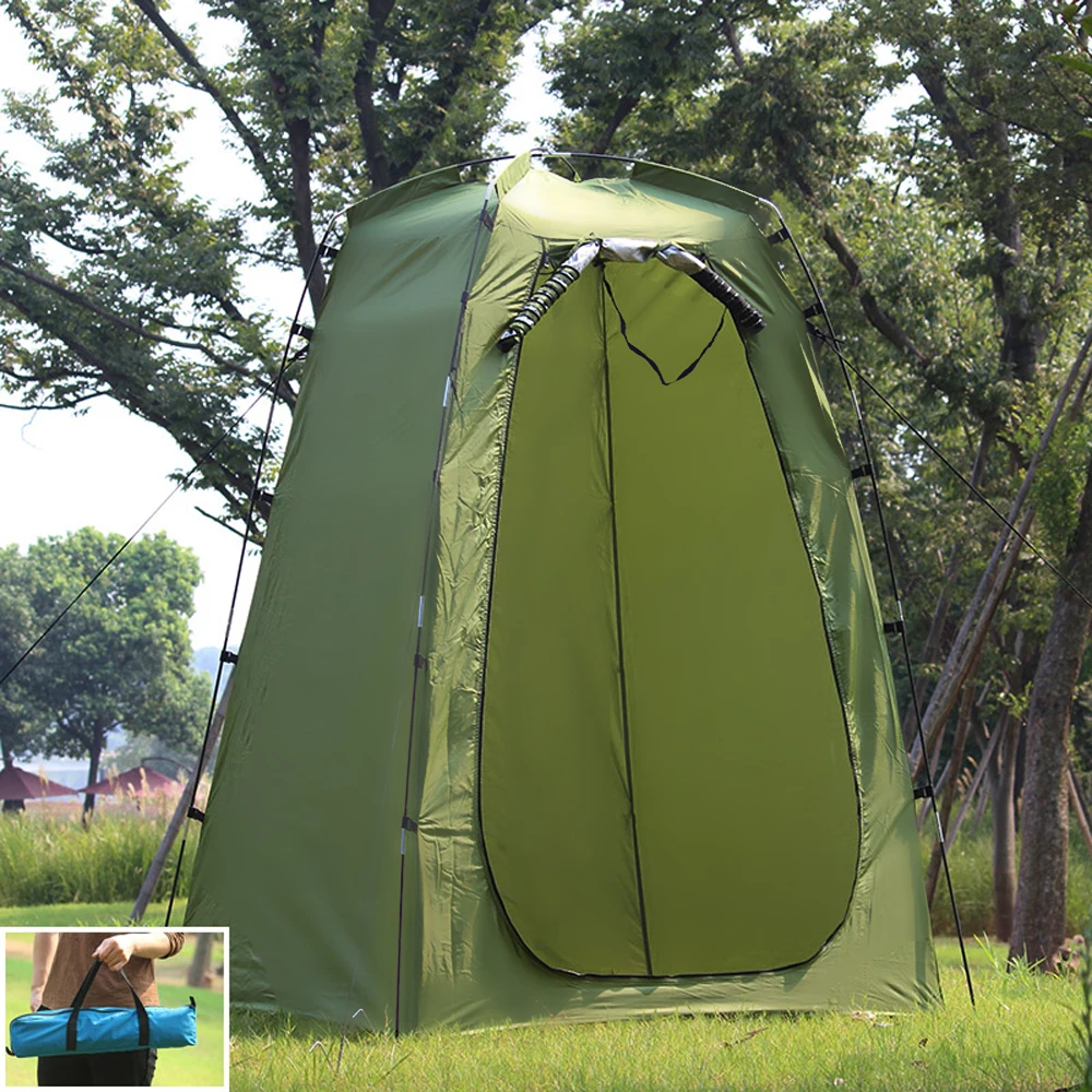 Spogliatoio per campeggio Tenda da campeggio Tenda da campeggio per doccia 6FT Privacy Spogliatoio per campeggio Bicicletta Toilette Doccia Spiaggia