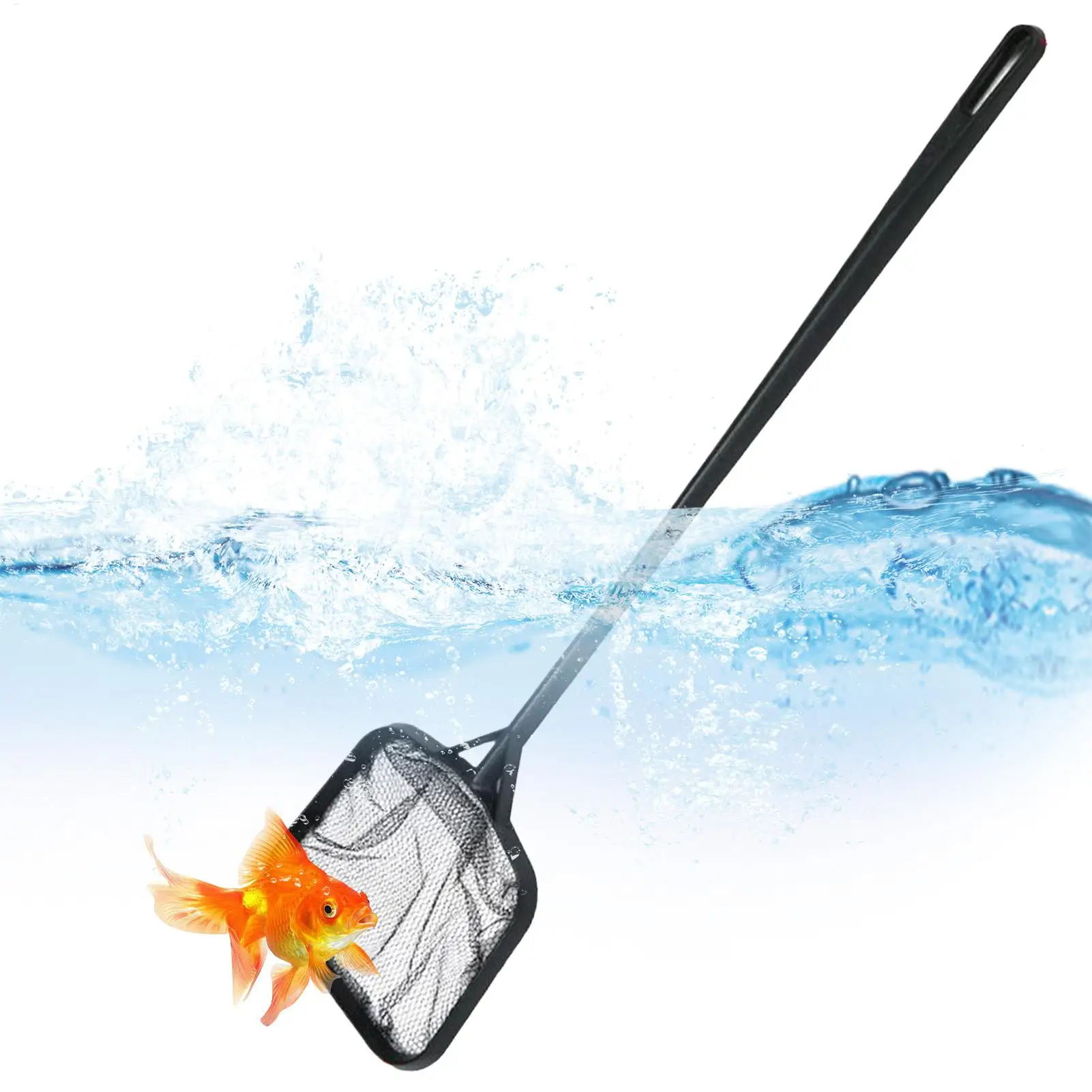 Poolnetze zum Reinigen, Schwimmbadreiniger, Netz, Aquarium-Reinigungswerkzeug, tragbares Zubehör zum Entfernen von Schmutz für Aquarien Image