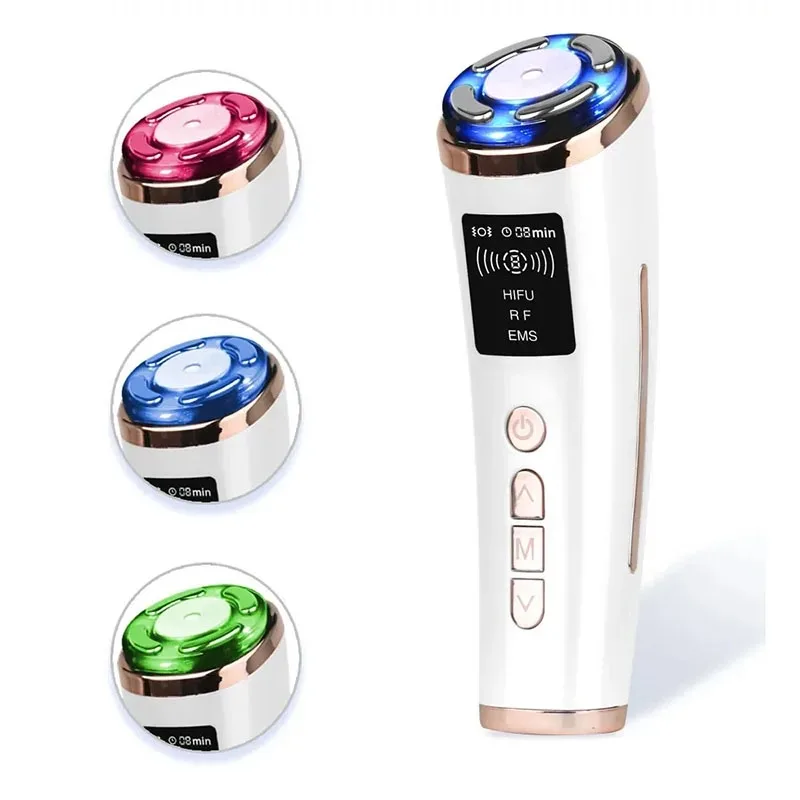 Hifu Face Lifting Facial Massage EMS Facial Microcurrent Skin Rejuvenation Anti-aging Facial Lifting Massager Mini Hifu Machine