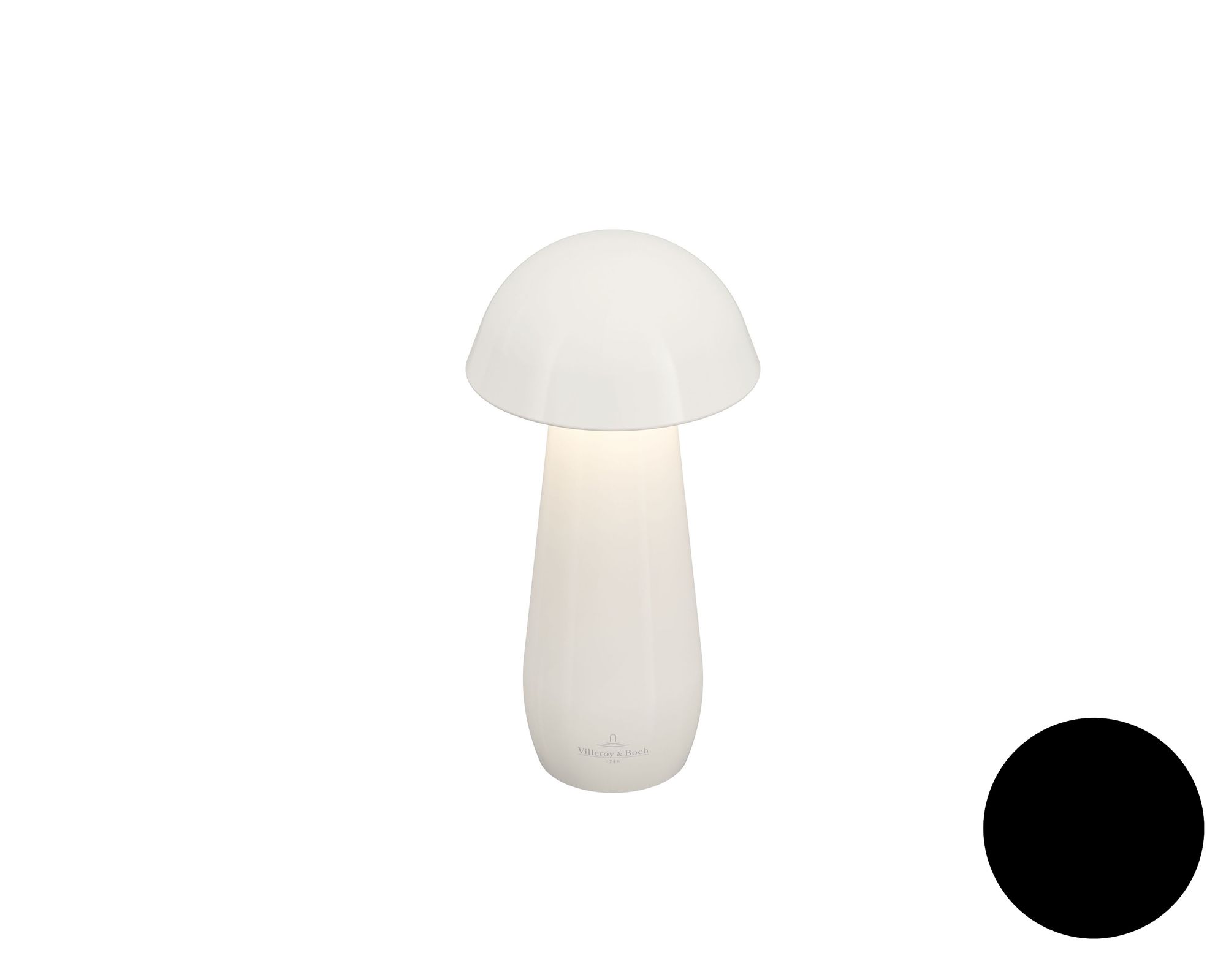 Villeroy & Boch »Modena« Akku-Tischleuchte ceramic weiß ceramic / 16 cm Image