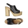 Sam Edelman Damen Pumps, Gr. 37.5, schwarz, Leder