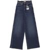 Wrangler Damen Jeans, Gr. 24, blau, Elasthan, Baumwolle