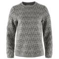 Fjällräven - Women's Snow Round Neck Sweater - Wollpullover Gr L grau