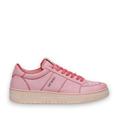 SAINT SNEAKERS Low-Top Sneaker - Sneakers In Soft Faded Red Leather - Gr. 41 (EU) - in Rosa - für Herren
