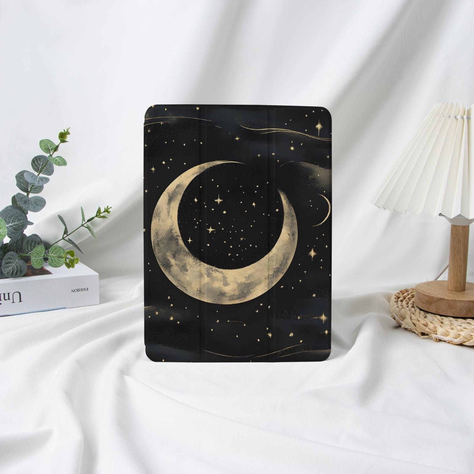 "Custodia Black Moon per iPad con portapenne per Air 7-11/13′′ 2025, iPad Mini 6/7, iPad Pro 13\" 12,9\" 11\", iPad 10/9/8, custodia per iPad, iPad 2025"