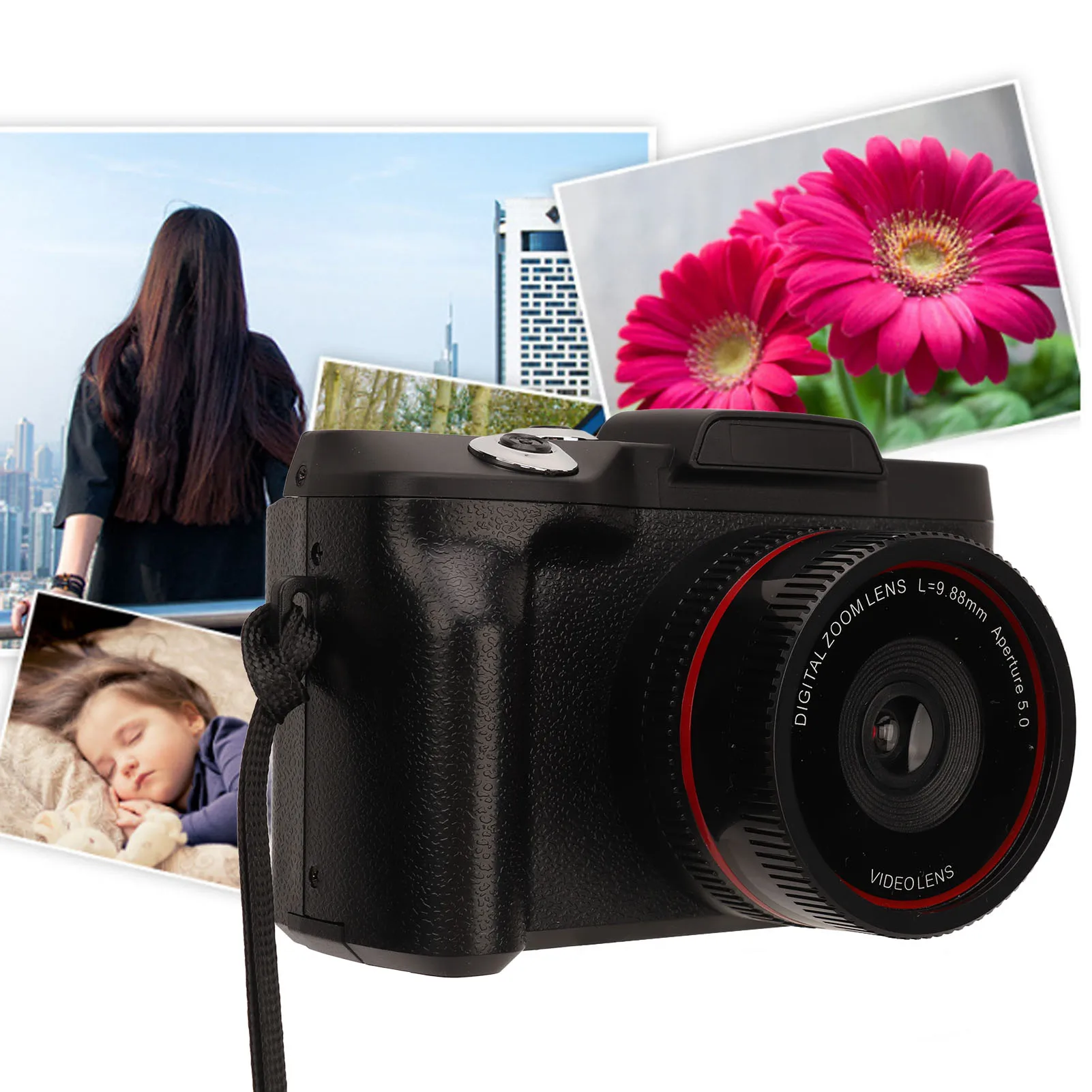 Digital Camera HD Digital Camera 1080P Digital Camera 16MP HD Smart Digital Camera SLR Digital Camera for Photography