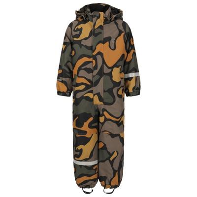 ZIG ZAG - Kid's Tower Printed Coverall W-Pro 10000 - Overall Gr 110/116 braun Image