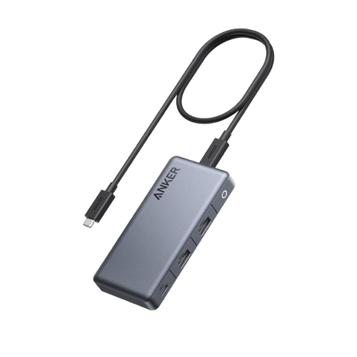 Anker 343 USB-C Hub (7-in-1, Dual 4K HDMI)